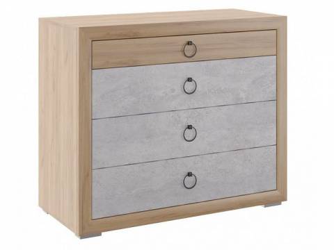 Комод малый Глэдис М26 Дуб золото