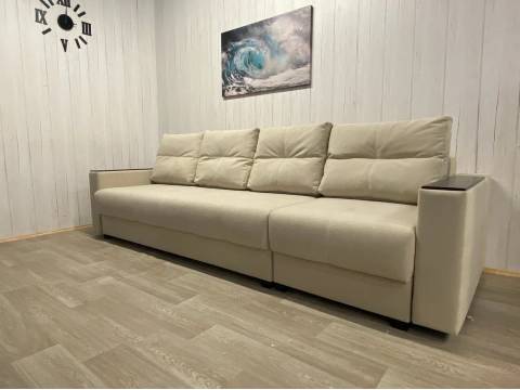 Диван Комфорт-6 ПБ+МДФ модульный 1К-3 ткань Veluta Lux 1