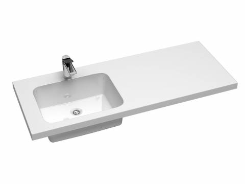 Раковина над стиральной машиной Лакшери V120 левая