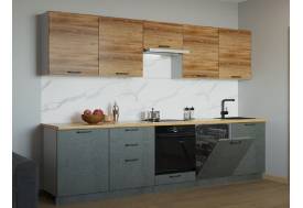 Кухонный гарнитур 36 Лофт 3000 мм