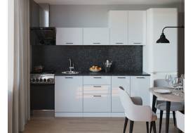 Кухонный гарнитур арт 12 Белый глянец 2000 мм