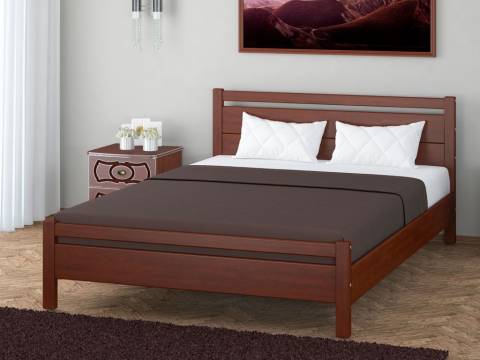 Кровать Вероника-1 1400 Орех