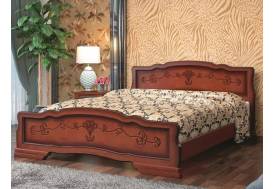 Кровать Карина-6 1400 Орех