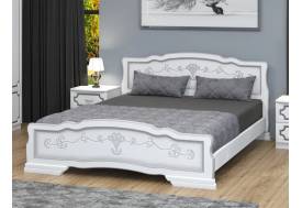 Кровать Карина-6 1600 Белый жемчуг