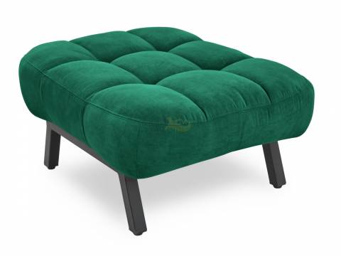 Пуф 1114 ткань Вивальди 11 изумрудный