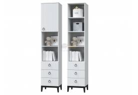 Шкаф для книг с ящиками и дверкой Шарлиз