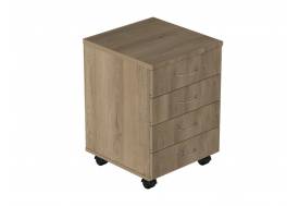 Тумба подкатная на 4 ящика Р.Т-4 Референт