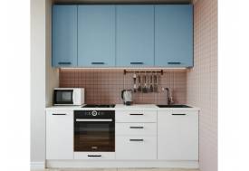 Кухонный гарнитур Капри 2200 (верх 950 мм) верх МДФ