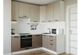 Кухонный гарнитур Латте 2200х1600 (верх 950 мм)