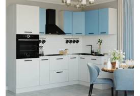 Кухонный гарнитур Капри 2400х1600 верх МДФ