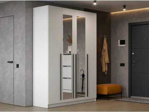 Шкаф Берген ШК-1600 с 2мя зеркалами