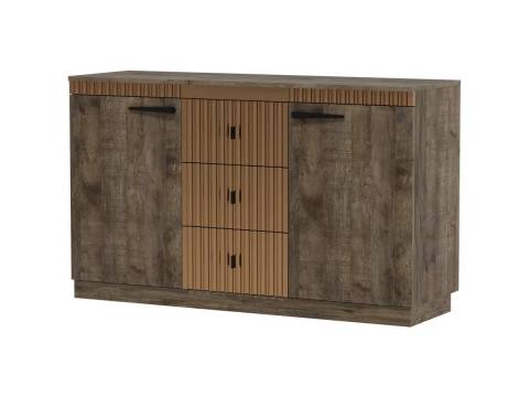 Комод на цоколе Ольга 3 дуб коми