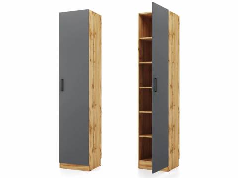 Шкаф распашной одностворчатый Лесли