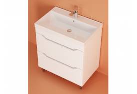 Тумба Сохо 80 напольная 2 ящика раковина Комфорт 80