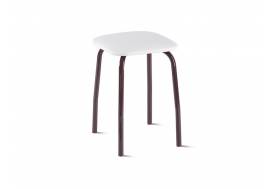 Табурет кухонный кожзам marvel white (белый)