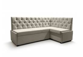 Угловой диван Призма каретная стяжка с коробом вивальди 3