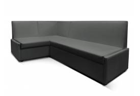 Угловой диван Призма ровная спинка со спальным местом вивальди 34
