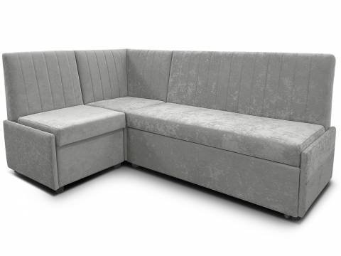 Угловой диван Призма Страйп с коробом вивальди 14