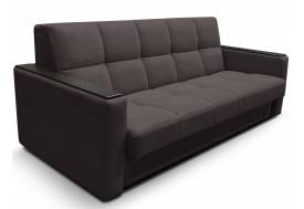 Диван Рэй 2000х2000 Клетка с прямыми подлокотниками с МДФ вивальди 10