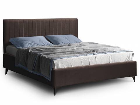 Кровать Фрейм 1400 Страйп высокие ножки без подъема вивальди 10