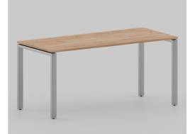 Стол с эффектом парения Лофт П-образные опоры серые ЛО.Кпп_8 800х1600 мм