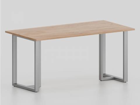 Стол Т-образные опоры серые ЛО.КТ-6 600х1800 мм