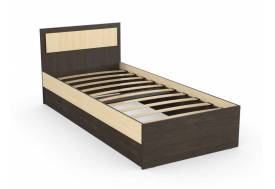 Кровать Дуэт Люкс 900 Венге/Млечный Дуб