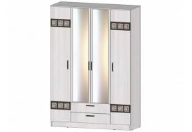 Шкаф 4х створчатый Коста-Рика анкор светлый