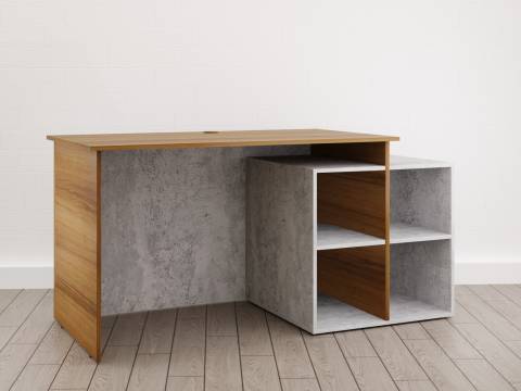 Стол дизайн правый (С-2) Soft комбинированный