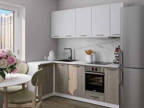 Кухонный гарнитур Парма прайм 400 1100х2000 мм