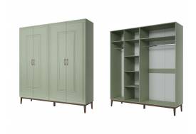Шкаф ШР-4 Гориция Зелёный самшит