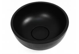 Раковина Uperwood Belfast бетонная черная