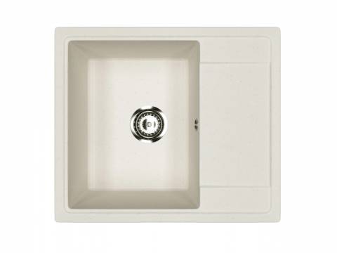 Кухонная мойка Uperwood ECON UPD-201-001 белая матовая