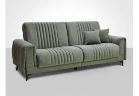 Диван Флирт 2 со съемным чехлом Торонто олив