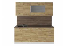 Кухонный гарнитур Синтра 2000 мм Дуб Золотой