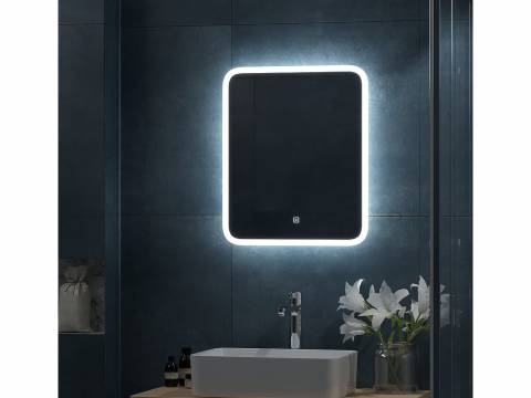 Зеркало Bruno Led 600х800 с сенсором