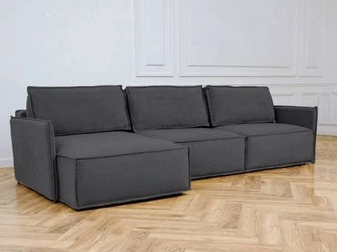 Диван 9996 графитовый