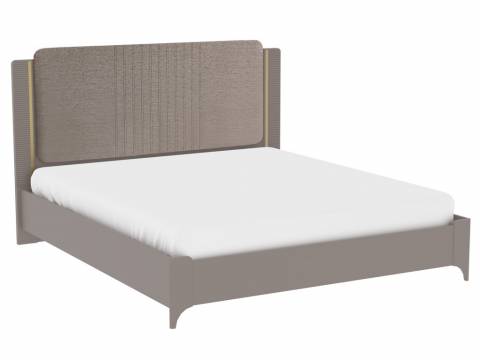 Кровать 1800 Сиде Мокко (рогожка) без основания