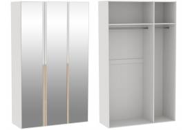 Шкаф 3-дверный с зеркальными дверями Аврора