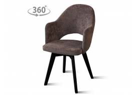 Стул Версаль Текстиль BALANCE vision (серо-коричневый) опоры №1