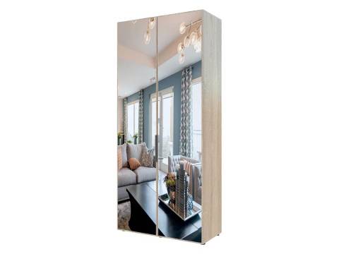 Шкаф Гранд ГШП/2-21-10-11 (двери тип 1) с зеркалами