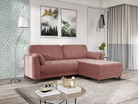 Угловой диван Скандинавия Ultra Coral