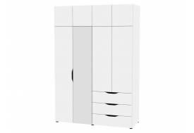Шкаф с зеркалом Astrid H280М с Антресолью HA4