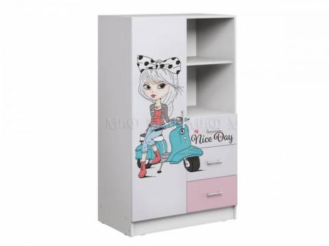 Шкаф комбинированный Вега Fashion-1